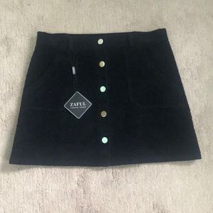 New Corduroy Mini Skirt
